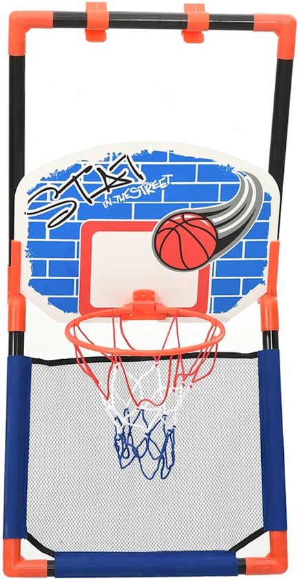 vidaXL Children's Basketball Set Multifunctional Ground and Wall
