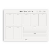 Planbooks - Weekplanner - Deskplanner - Bureauplanner - Notitieblok A4
