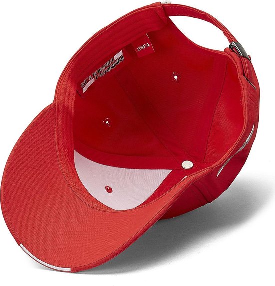Scuderia Ferrari Scudetto Carbon Strip Baseball Cap - Ferrari