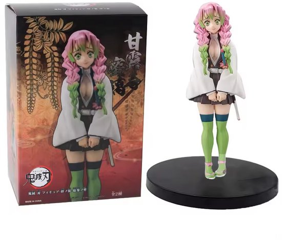 Wetree 30 cm Demon Slayer figuur Anime Kokushibou, figuren