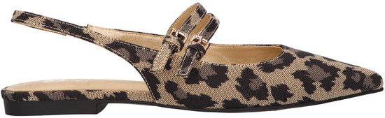 La Strada Slingback luipaardprint dames - maat 39