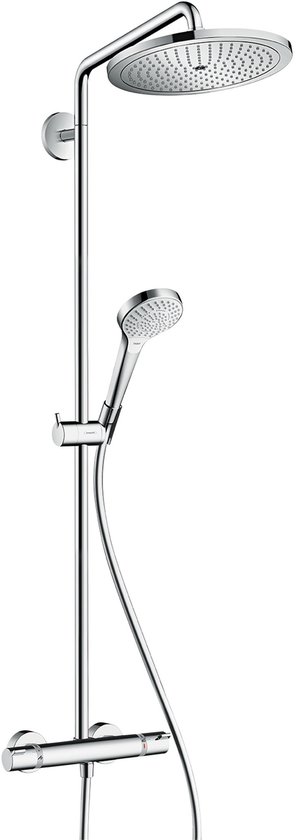 Set de douche Showerpipe 280 avec thermostat, chrome