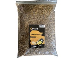 Oswalt Meelwormen - Gedroogd - 1KG - Buitenvogelvoer