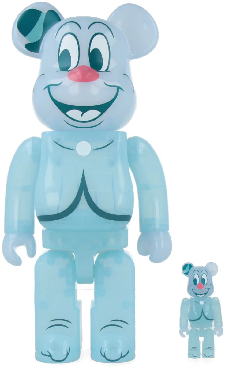 400% & 100% Bearbrick Set - Lonesome Ghosts (Disney)
