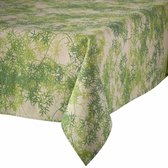 MixMamas - Tafelkleed Gecoat Tropical Green - 150 x 250 cm