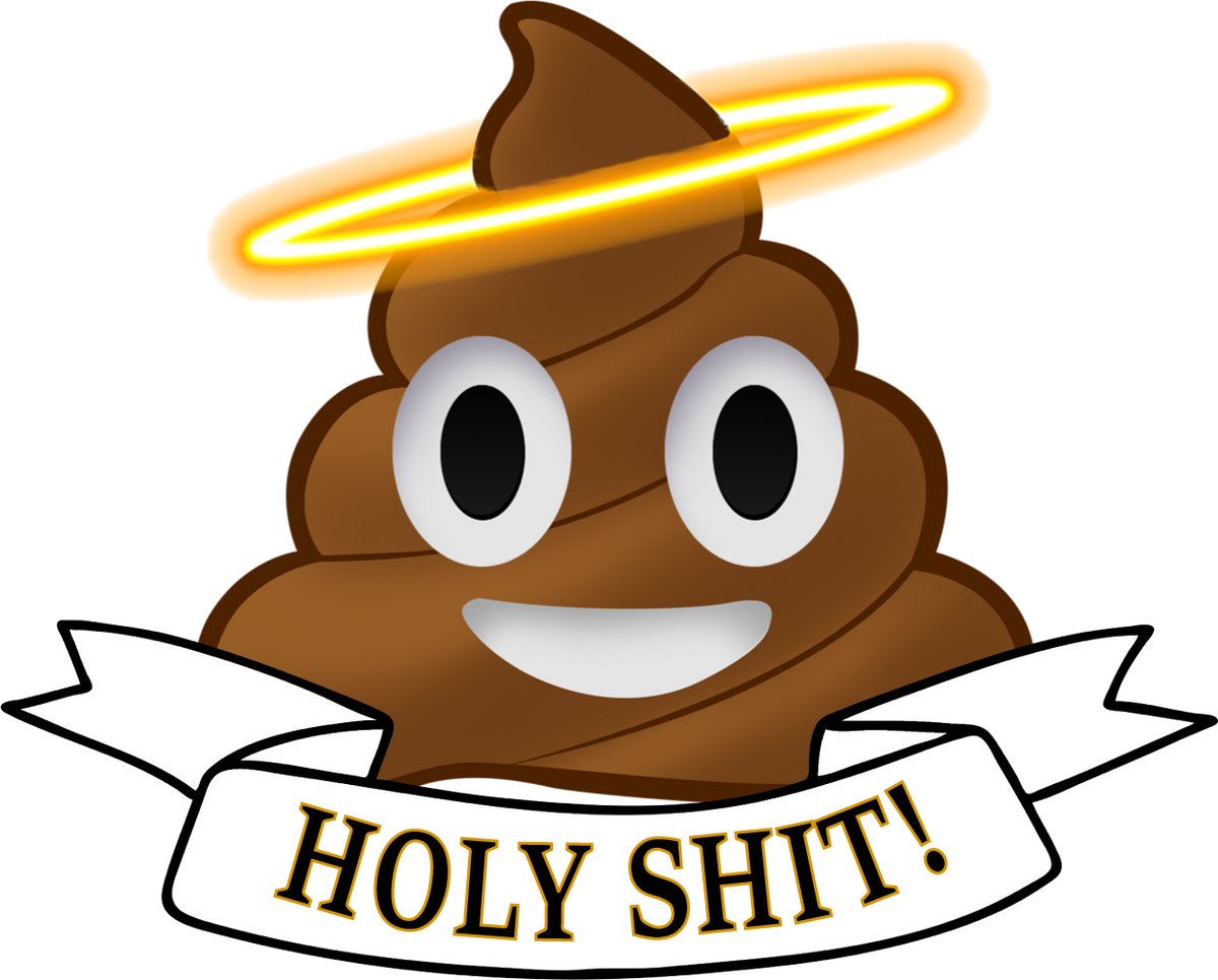 4one6 industries - Heilige shit emoji-sticker