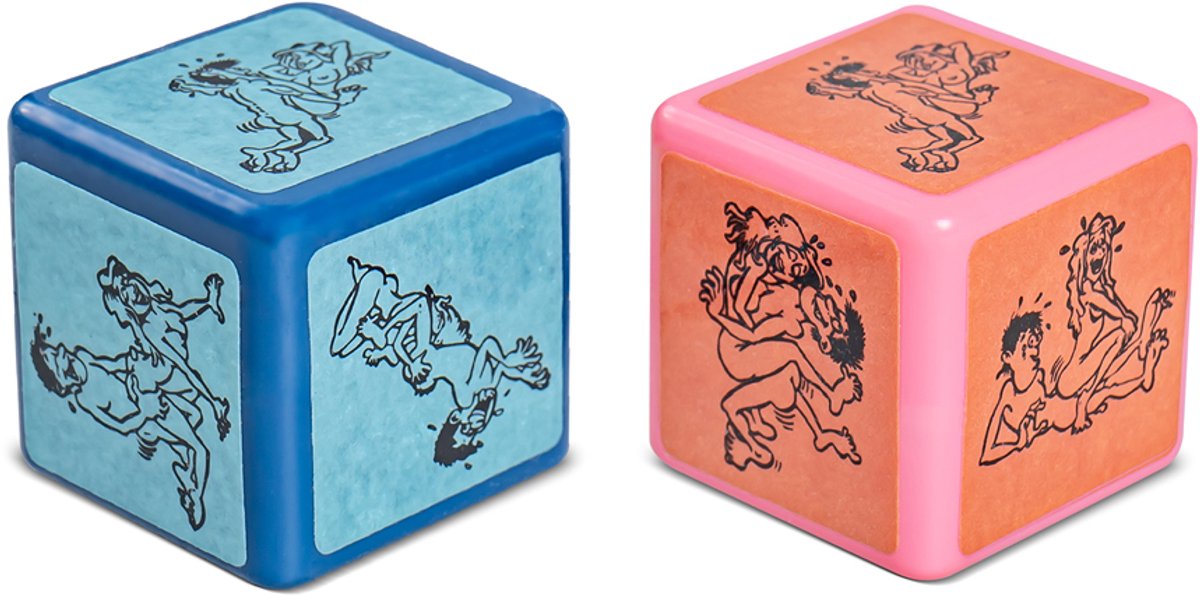 Kamasutra Dobbelstenen – Erotisch Spel met Seksstandjes – Grappig Cadeau voor Koppels & Vrijgezellenfeest