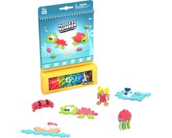 foto van Plus-Plus Activity Pad – Puzzle by Number - Oceaan - 3991 - Bouwspeelgoed en puzzel - Constructiespeelgoed - Set met bouwstenen - Vanaf 5 jaar