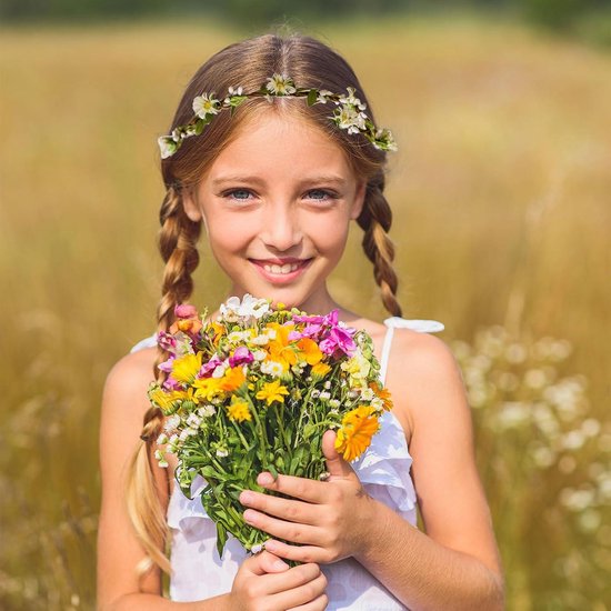 Bruidshaaraccessoire Goud Zij-/Haarkam met Kristal en Parels voor Bruiloft