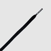 Mr. Lacy - Schoenveters - Veters - Runnies - Plat - Zwart - veterlengte 80 cm