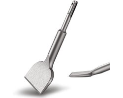 Tegelbeitel - Nieuwe verbeterde tegelbeitel van hoge kwaliteit - 165 mm x 75 mm tegelbeitel - Beitelvorm voor keramiek en vloertegels - Gebogen tegelbeitel