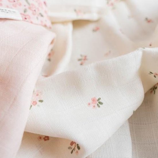 Little Dutch Fairy Garden Fairy Blossom - Swaddle doek hydrofiel - 120 x 120 cm van Little Dutch — afbeelding 3