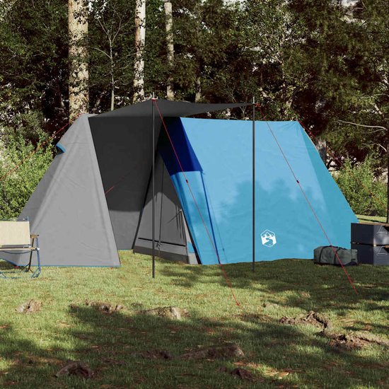 vidaXL - Tent - 3-persoons - waterdicht - blauw van Vidaxl — afbeelding 5