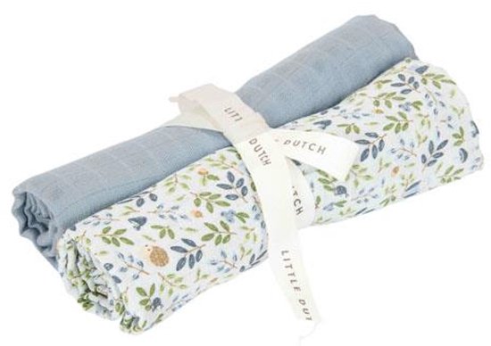 Swaddle - Blauw - Maat 70 cm - Forest Friends - Forest Adventure