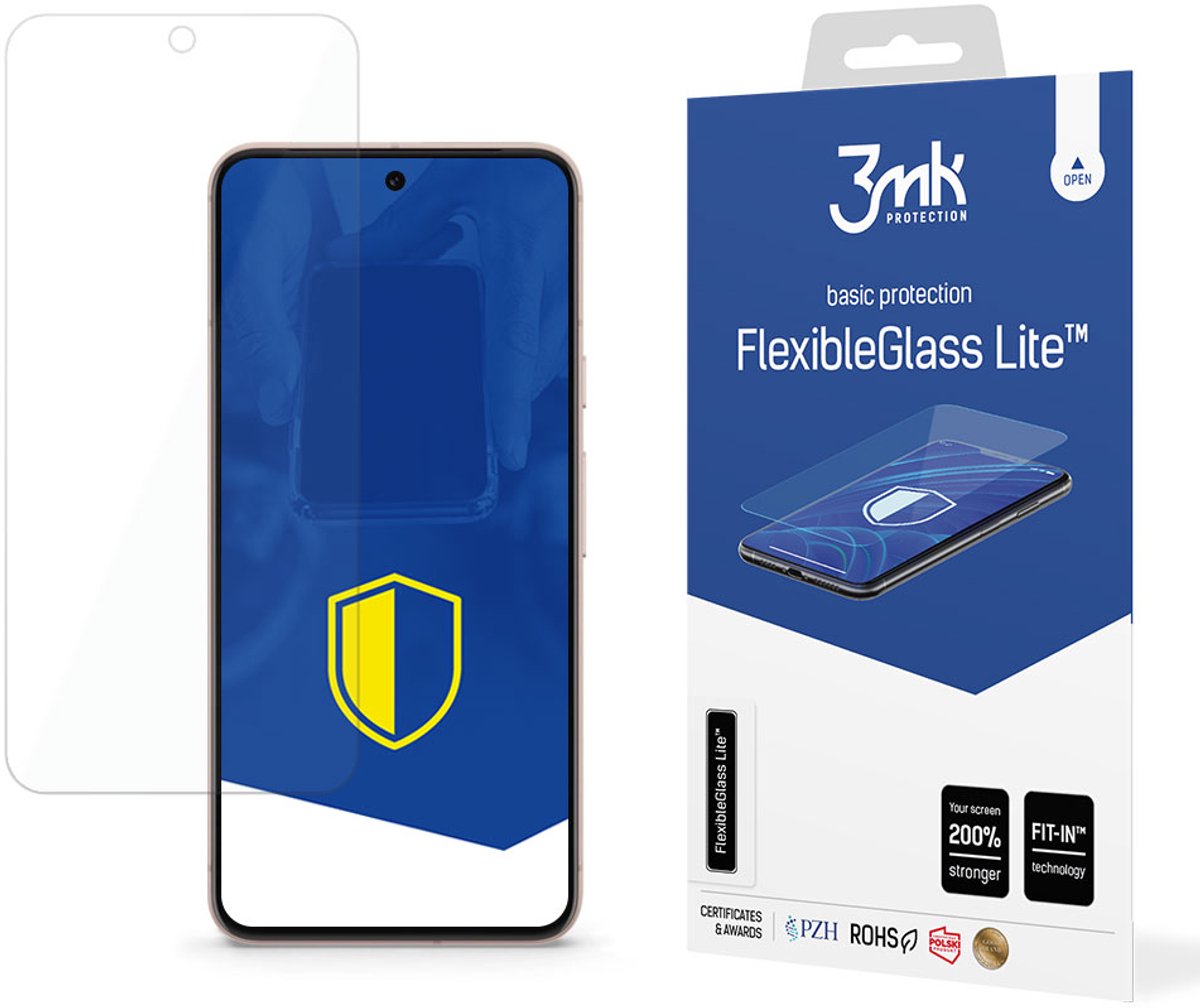 Hybride glas voor Google Pixel 8 Pro - 3mk FlexibleGlass Lite