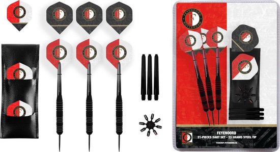 Feyenoord Darts Gift Set - Dartpijlen van Merkloos — afbeelding 2