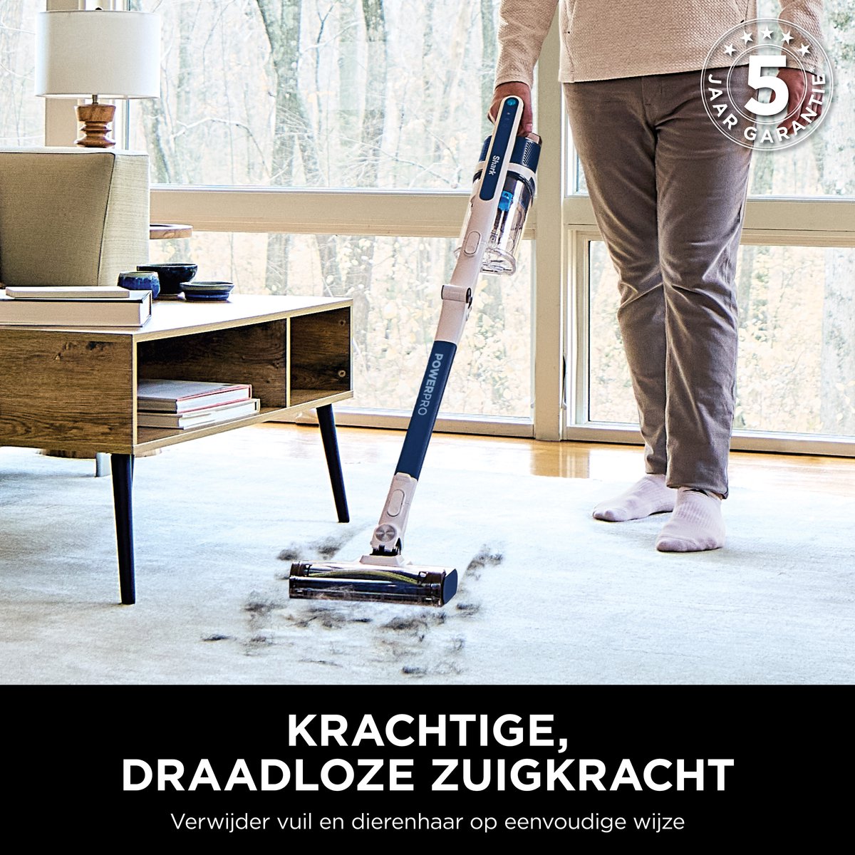 Shark PowerPRO Draadloze Steelstofzuiger - IZ380EU - afbeelding 3