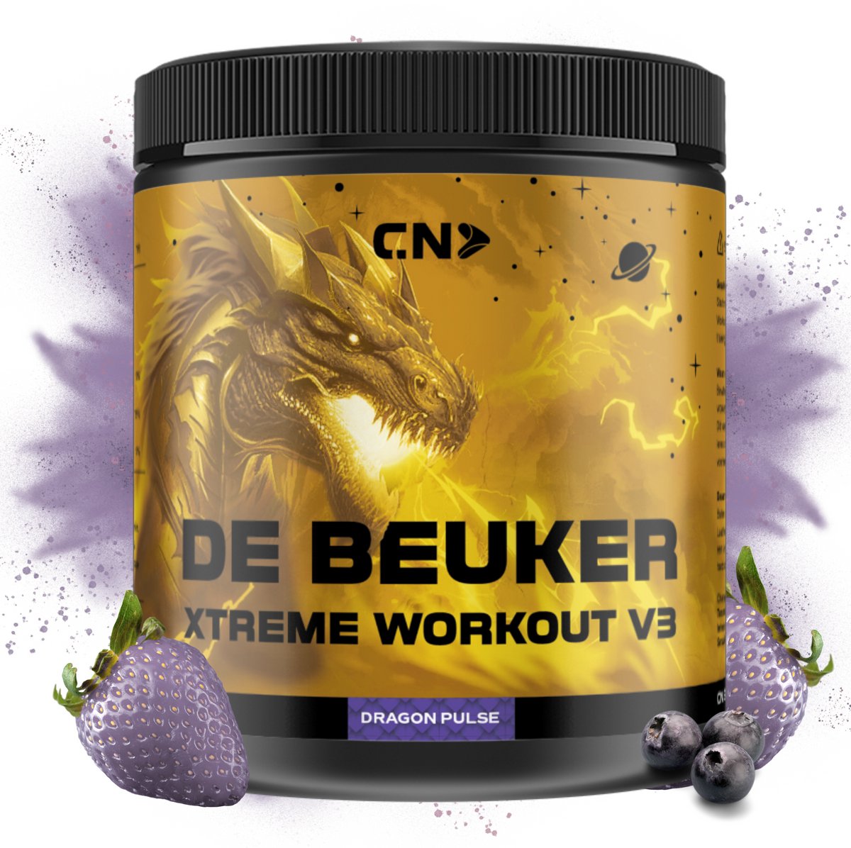 Goedkoopste CN Supplements Xtreme Workout V3 - Dragon Pulse - Pre Workout - Met Cafeïne - 300 gram - 30 doseringen