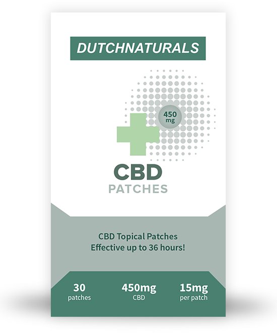 CBD pleisters 30 stuks - 15mg CBD per pleister