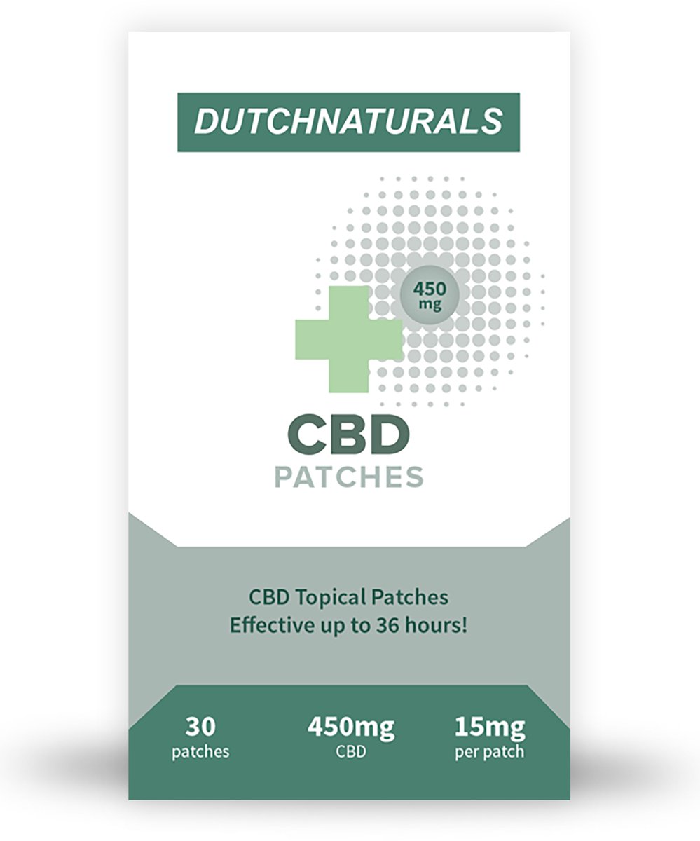 Goedkoopste CBD pleisters 30 stuks - 15mg CBD per pleister - Dutch Naturals