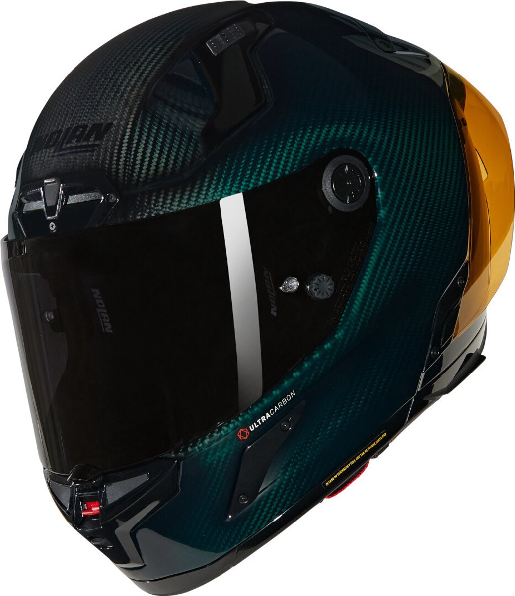 Nolan X-804 RS Liquido 327 Liquid Groen Glossy Integraalhelm - Maat XL - Helm
