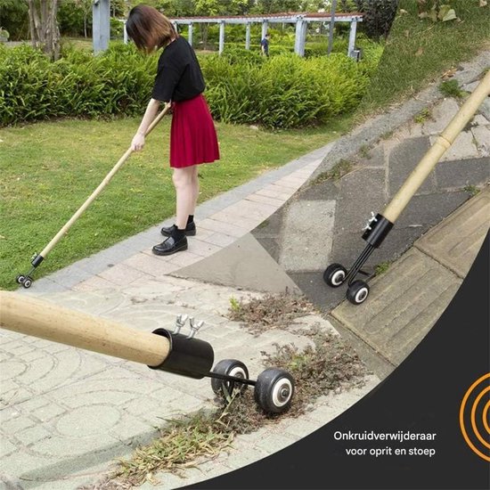 Onkruidsteker - Mintiml Weeds Snatcher - Wortelverwijdering - Tuinreiniging - Garden Weed Cutter - Tuiniers - Instelbaar gereedschap - zwart- 30x15cm - 1 stuks van Mintiml — afbeelding 5