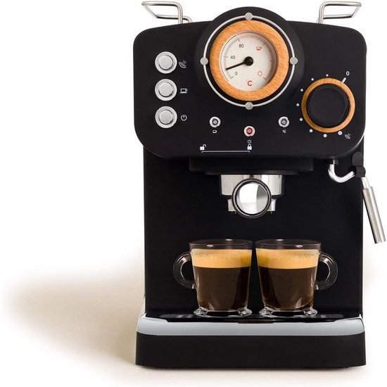 Espressomachine - Koffiezetapparaat - Koffiemachines - Zwart