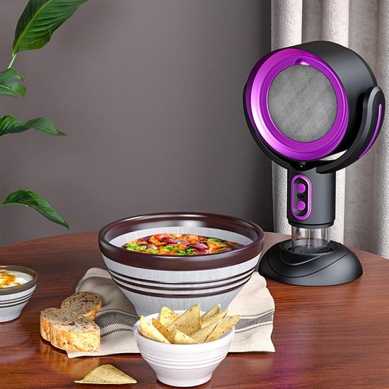 Compacte draagbare afzuigkap voor indoor BBQ en koken in campers, lage