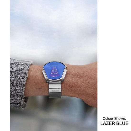 Storm Horloge- Darth Black- Heren horloge- Zilveren band- Zwarte wijzerplaat  | bol.com