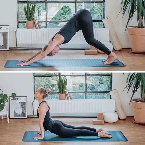 Eco Pro XL Yogamat - 100% Natuurlijk Rubber, Extra Lang en Antislip - Ideaal voor Yoga en Pilates (200x60x0,4 cm) — afbeelding 5