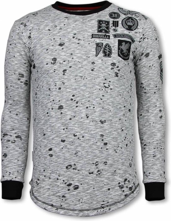 Longfit Embroidery - Sweater Patches - Rockstar - Zwart