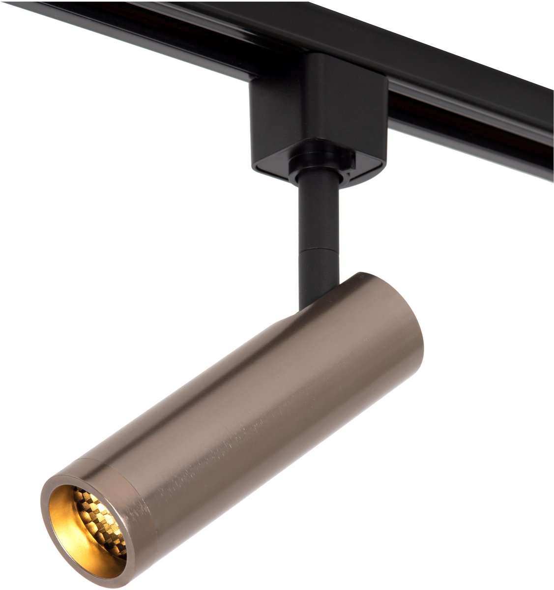 Lucide TRACK GRADO Railspot - 1-fase Railsysteem / Railverlichting - 1xGU10(MR11) -Grijs ijzer (Uitbreiding)