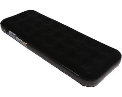 Opblaasbaar Matras voor 1 Persoon - Velours Zwart