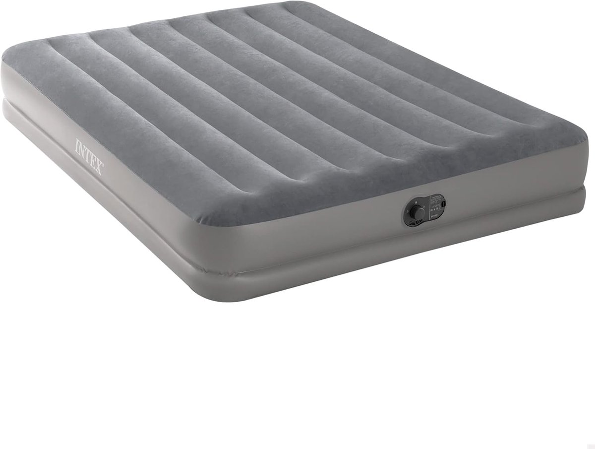 Luchtbed 2-Persoons met USB Pomp - 152cm x 203cm x 30cm