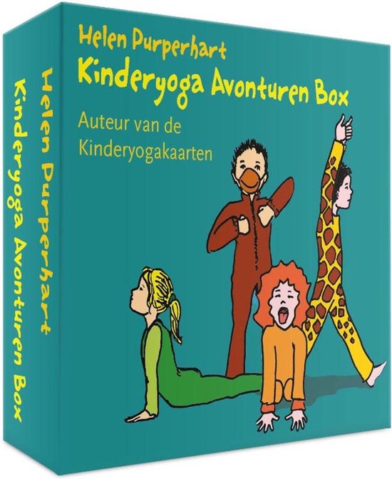 Boek cover Kinderyoga  -   Kinderyoga avonturen box van Helen Purperhart