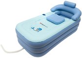 Stemily Opblaasbaar Bad - Opvouwbaar Bad - Zwembad - Rugleuning - Hoofdsteun - Volwassene tot 187cm - 120cm x 90cm x 45cm