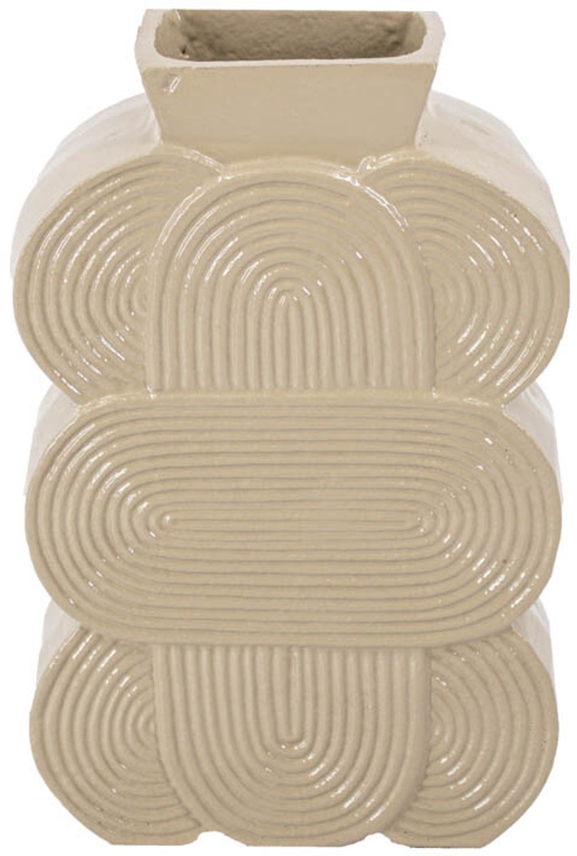 homebound by ky Vaas Orb beige | vaas | 16x6x26cm