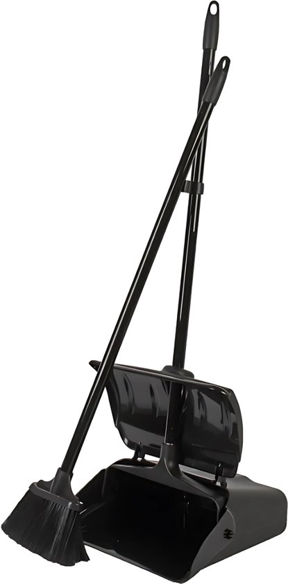 EZMarkt Stoffer en Blik met Lange Steel