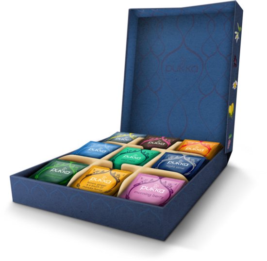 Pukka Tea Hero Collection Box Giftset - 45 Theezakjes - Biologische Kruidenthee - 9 x 5 Zakjes - Giftset - Theedoos - Thee Geschenkdoos