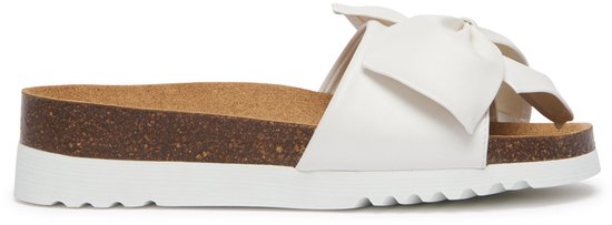 Chaussons Scholl Bowy 2.0 pour femme en cuir synthétique White- Pointure 39