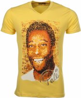 Local Fanatic T-shirt Pele - T-shirt Homme Jaune XXL