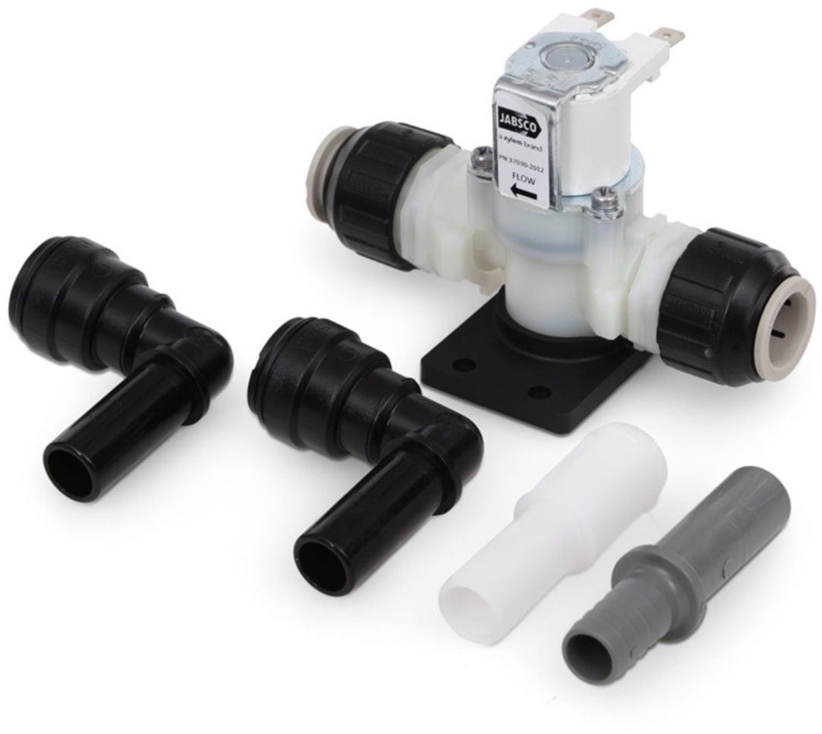Jabsco 12V Solenoid Klep / Magneetventiel voor Jabsco Quiet Flush Toilet (37038-2012)
