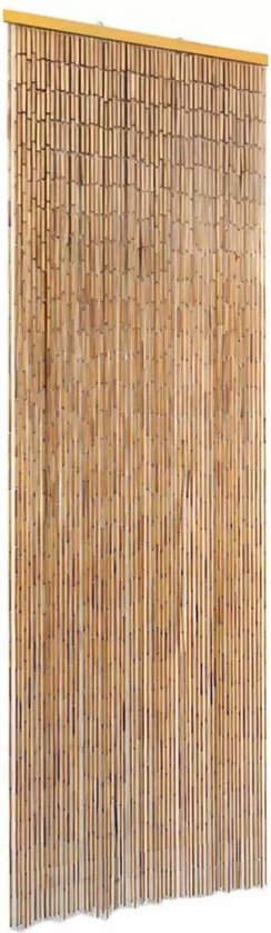 bol.com | vidaXL Vliegengordijn 56x185 cm bamboe