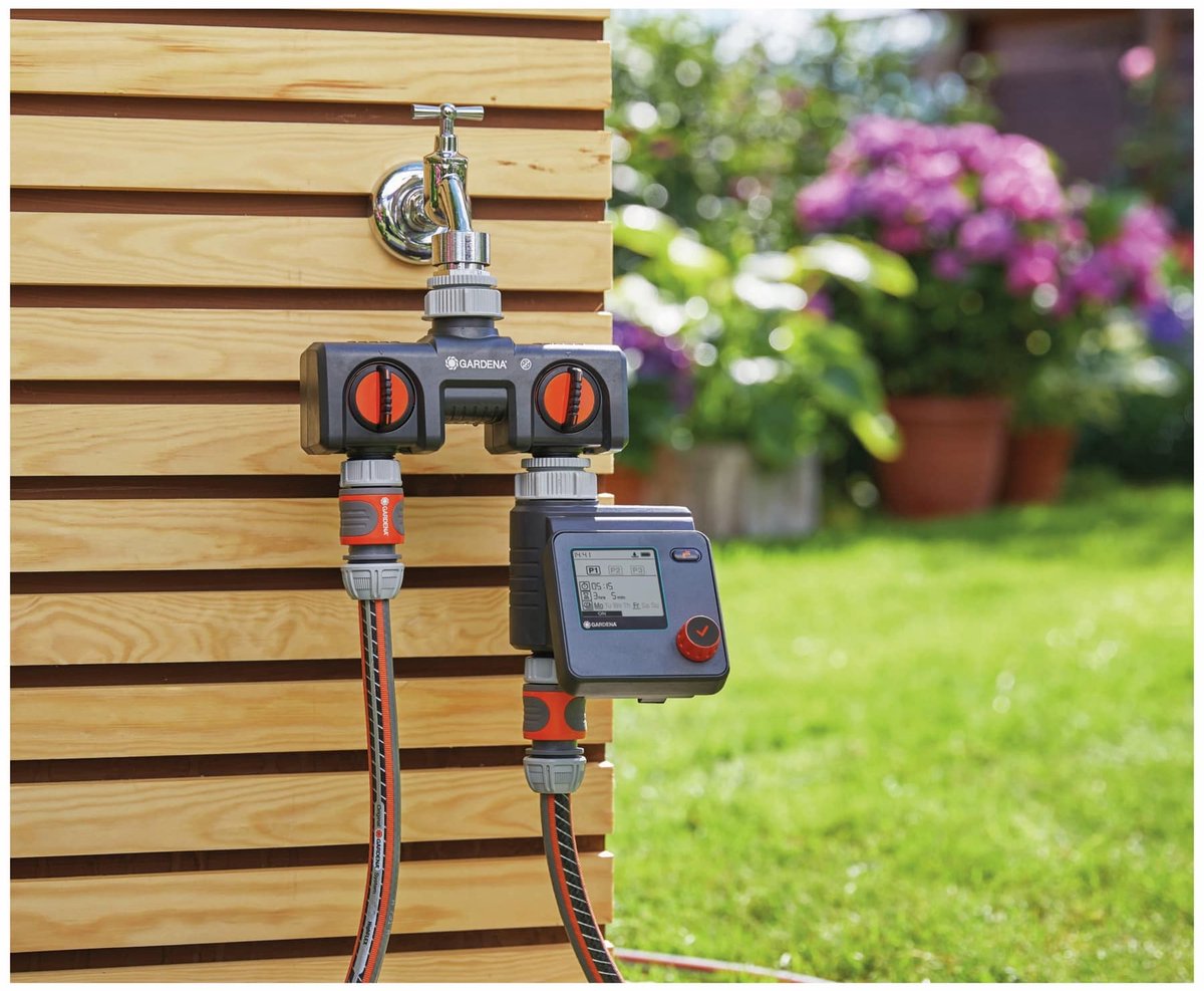 Gardena Select Computer Programmateur d'arrosage - 3 arrosages par jour