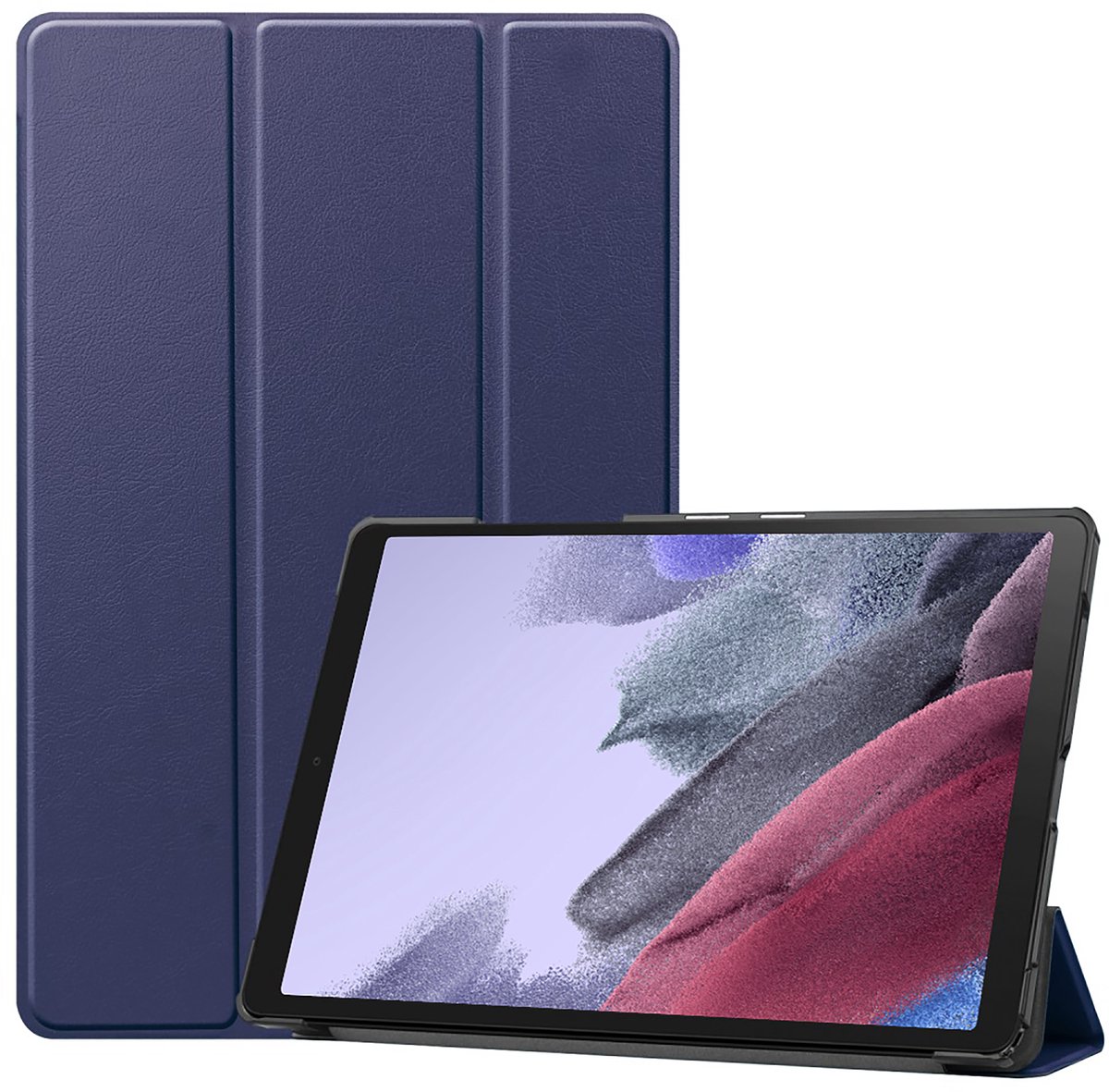 Cazy tablet Hoes geschikt voor Samsung Galaxy Tab A7 Lite - TriFold Bookcase - Blauw