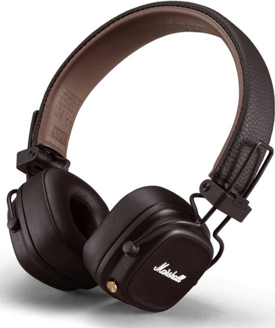 Marshall Major IV Draadloze On-ear Koptelefoon Bruin - Marshall - €99,90