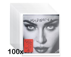 LP hoezen 100 stuks – VinylCare Essential ShieldSleeve Record Sleeves - LP hoes - Vinyl hoes – Polyethyleen extra stevig – Beschermhoes – LP beschermhoezen - Buitenhoezen voor standaard LP’s - 100 Micron