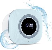 GTB® Douche Radio - Radio - Douche Speaker - Blauw - 8cm x 8cm x 7cm