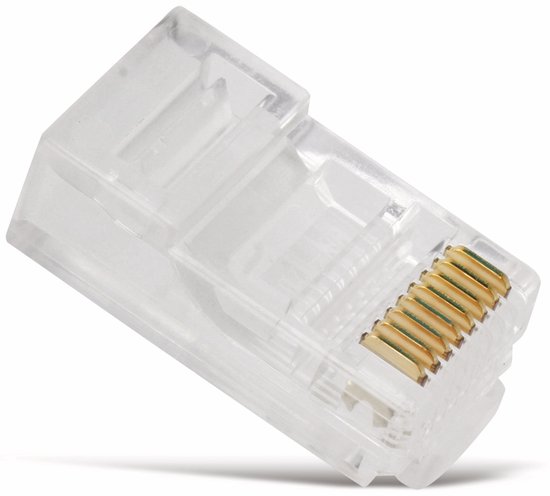 Connecteur de câble transparent RJ-45 LogiLink MP0002