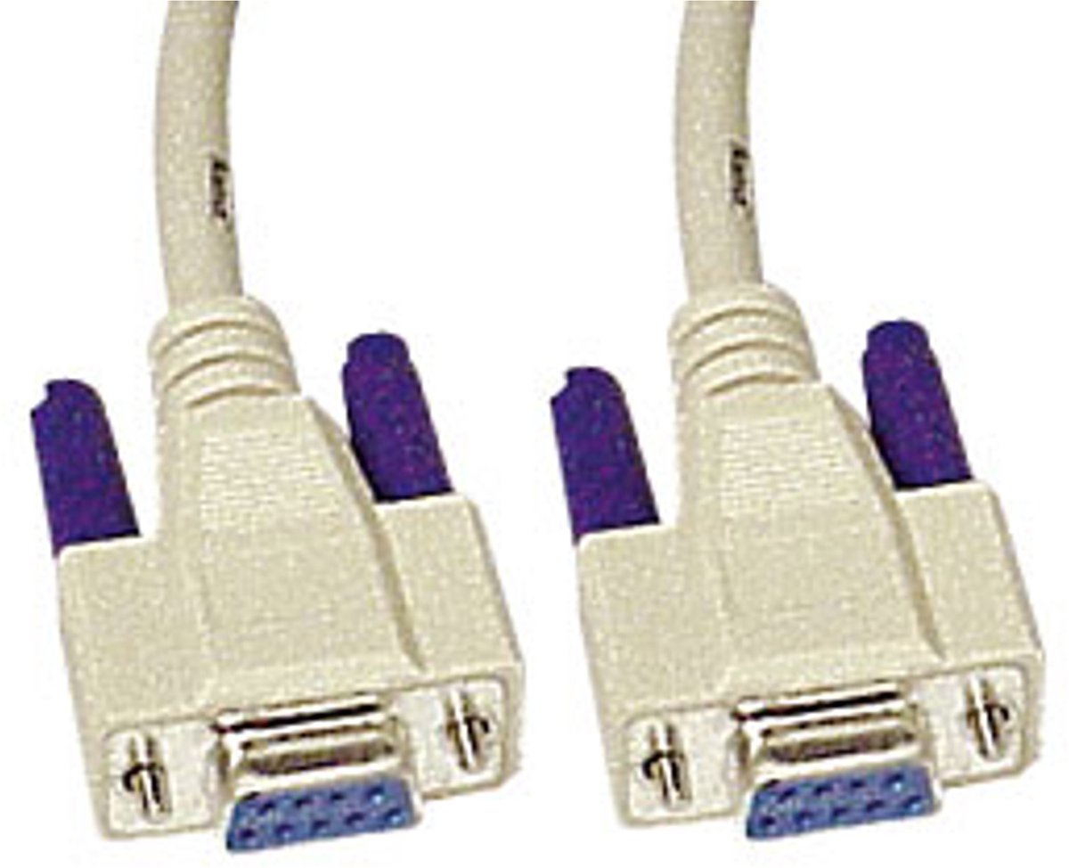 S-Impuls Seriële kabel 9p SUB-D (v) - 9p SUB-D (v) - RS232 - 3 meter